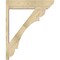 Ekena Millwork Olympic Slat Rough Sawn Outlooker, Douglas Fir, 8"W x 34"D x 42"H OUT08X34X42OLY06RDF - alternate 3